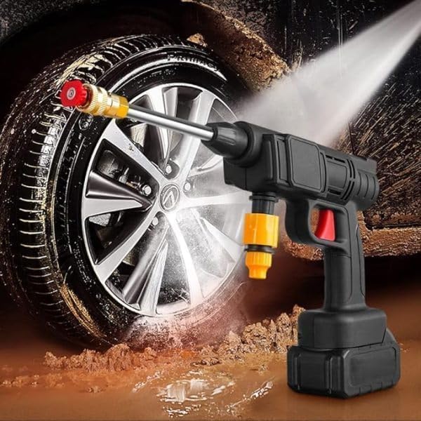 Cordless Portable High Pressure Car Washer Gun