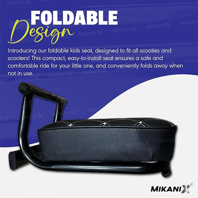 Universal Folding Baby Seat Compatible for All Scooty.