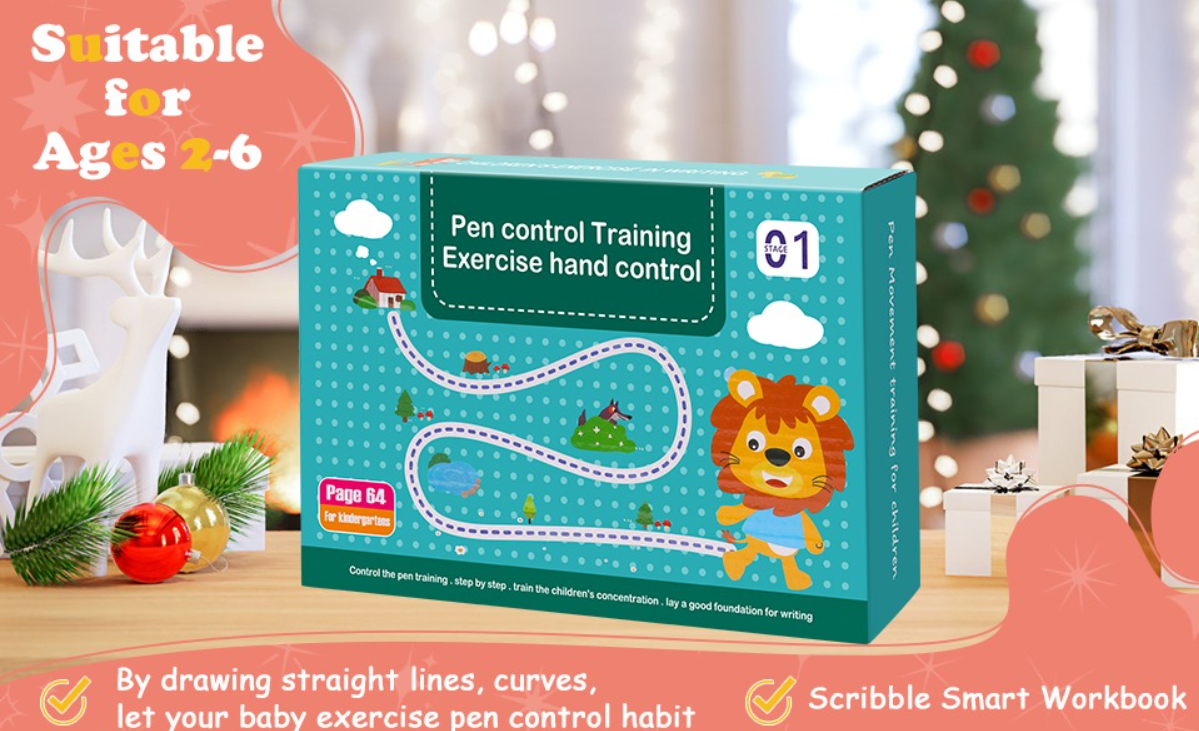 Reusable Magic Practice Copybook Kit for Kids