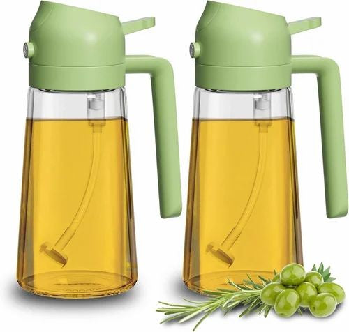 2 In 1 Oil Spray And Pour Dispenser, For Home