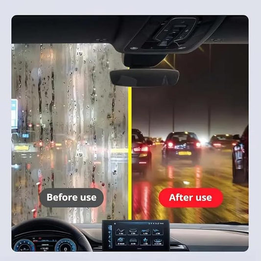 Car Window Oil Film Remover, Automotive Oil Film Cleaning Brush.