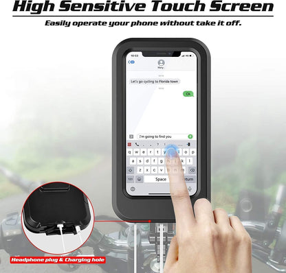 Water proof foldable bike Mobile Holder
