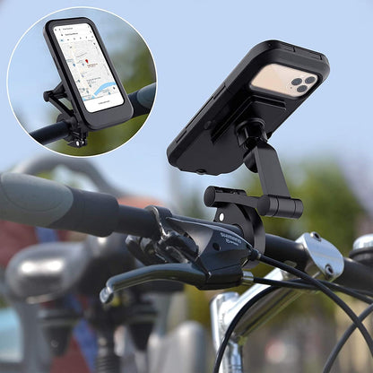 Water proof foldable bike Mobile Holder