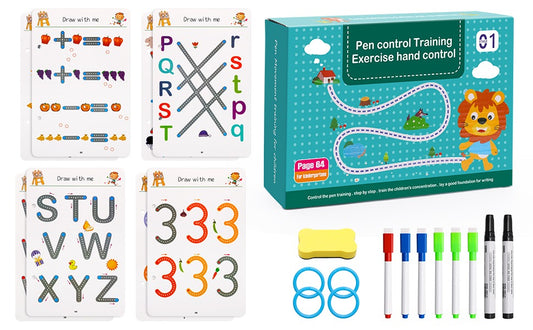 Reusable Magic Practice Copybook Kit for Kids