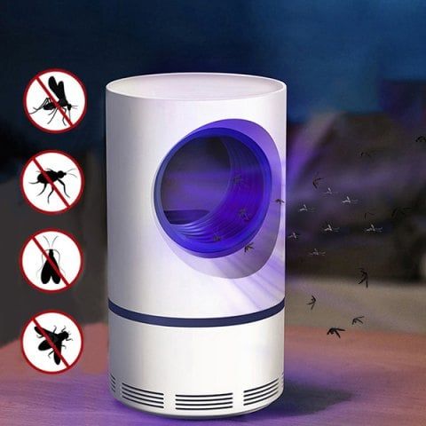 Mosquito Killer Inhalation Mosquito Trap Lamp Electronic Mosquito Zapper LED Trap Lamp Strong Suction Fan USB Powered